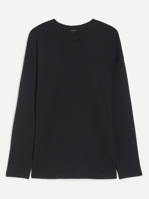 Lemaire Long-Sleeve Cotton-Silk T-Shirt