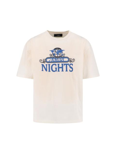 AMIRI "NIGHTS" LOGO T-SHIRT