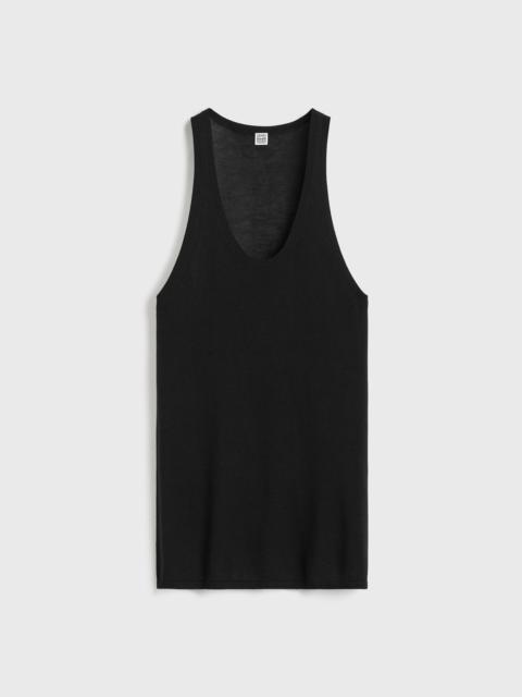 TOTEME Tank knit black