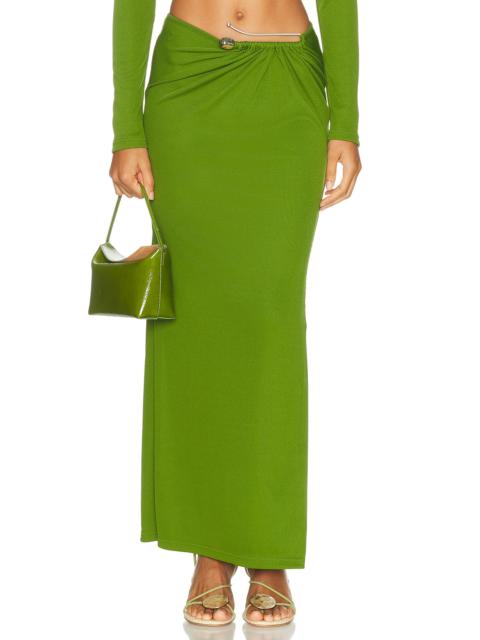 CHRISTOPHER ESBER Crystal Pin Rib Skirt