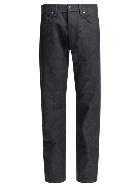 Stone Island Stone Island Denim Raw Straight-Leg Jeans Blue