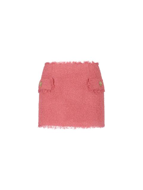 Balmain Tweed Mini Skirt