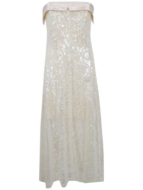 Other Designers Alberta Ferretti Women Midi Sequins Dress