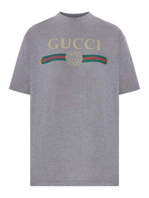 GUCCI Gucci Women Cotton T-Shirt With Front Logo
