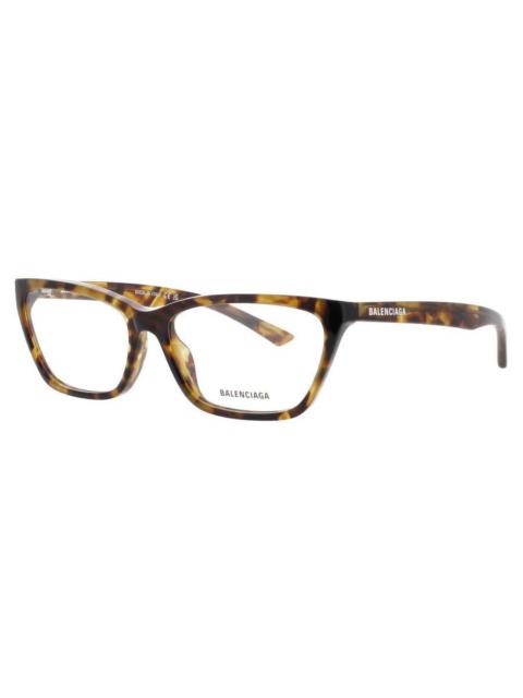 BALENCIAGA Balenciaga Ladies Brown Oval Eyeglass Frames Bb0406O