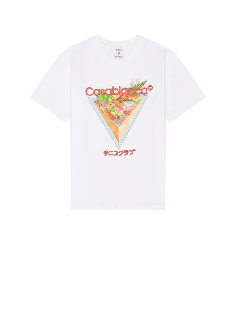 CASABLANCA Tennis Club Icon Printed T-Shirt