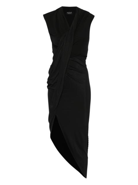 BALENCIAGA Draped Midi Dress