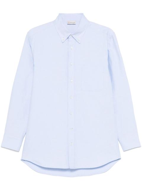 Moncler logo-patch shirt