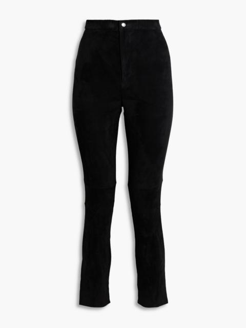 Isabel Marant Ajuliko suede slim-leg pants