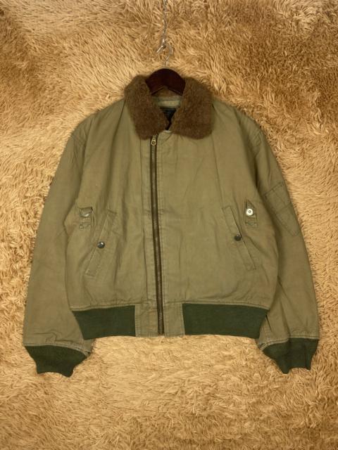 Other Designers Vintage Military Type B-15A Sherpa Lining Jacket DJ0004