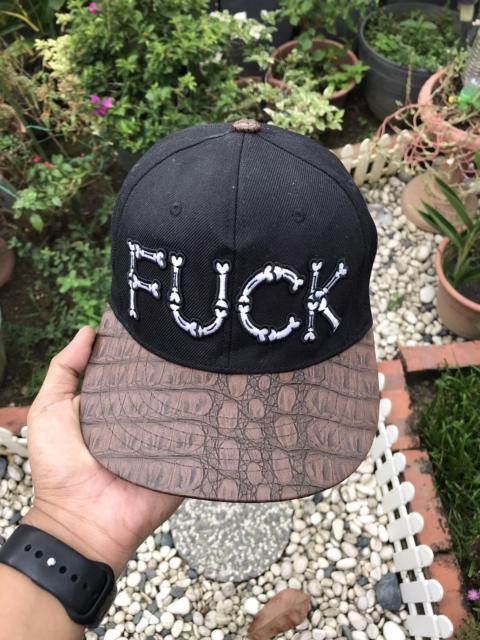 Other Designers Archival Clothing - ACCEPT OFFER 💥 VINTAGE FUCK BONES CAP HAT BY TEAMLIFF