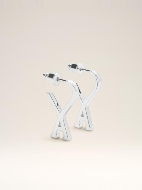 AMI Paris SMALL AMI DE COEUR HOOPS