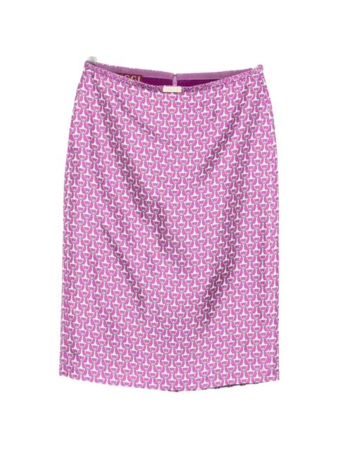 GUCCI Gucci Printed Skirt