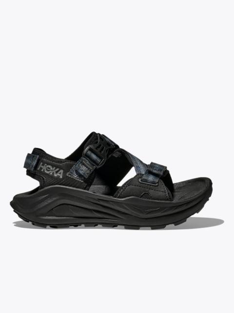 HOKA Men's Infini Hike TC Shoes in Black/Black