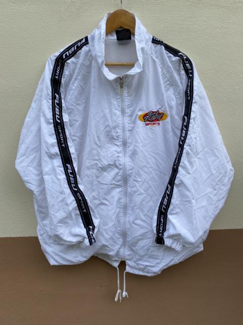 Other Designers Vintage - OG Vintage 90s Boxy Fubu Embroided Sport Windbreaker Jacket