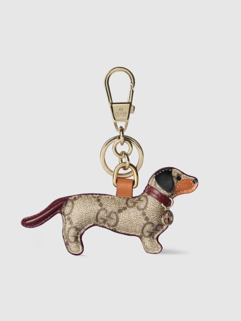 GUCCI Dog-shaped bag charm