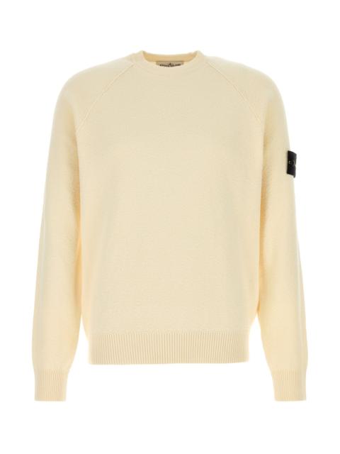 Stone Island Cream cotton sweater