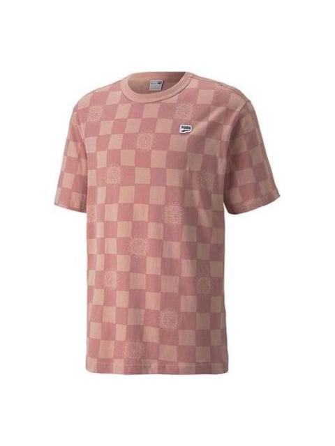 PUMA PUMA Downtown Aop Tee 'Pink' 535365-24