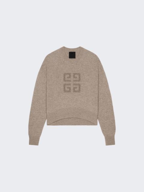 Givenchy 4g Cashmere Sweater Pumice Beige