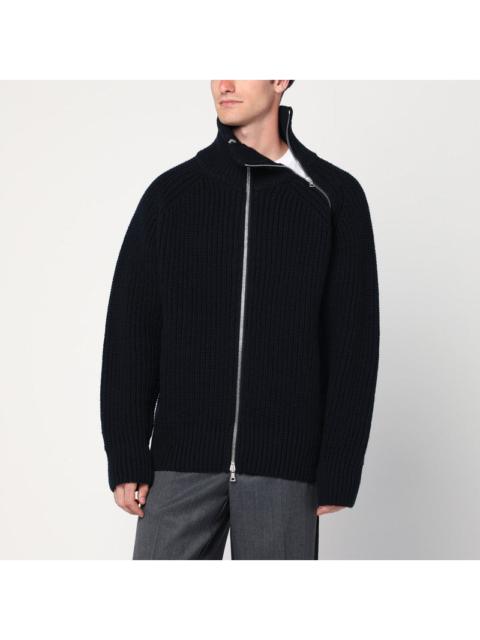 Dries Van Noten Dries Van Noten Black wool zip-up cardigan