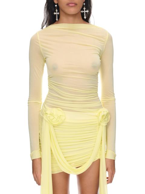 Blumarine Pleated Blouse