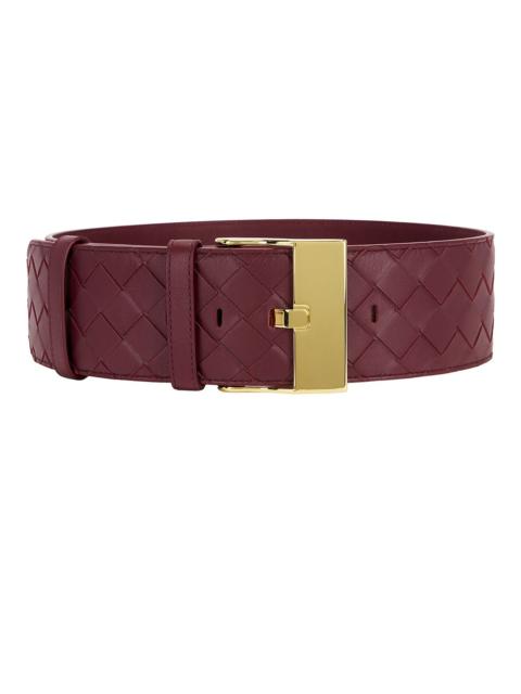 Bottega Veneta Large Watch Intrecciato Belt