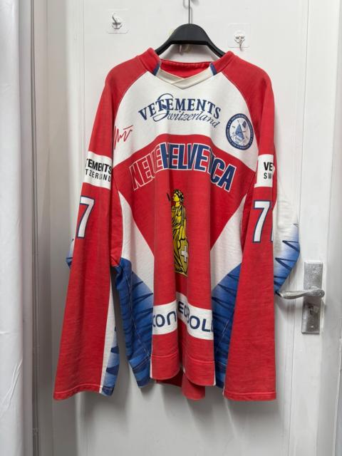 VETEMENTS Vetements 2020SS Demna era archive racing tracksuit long sleeve top