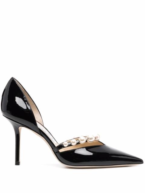JIMMY CHOO Jimmy Choo Women Aurelie Leather Pumps