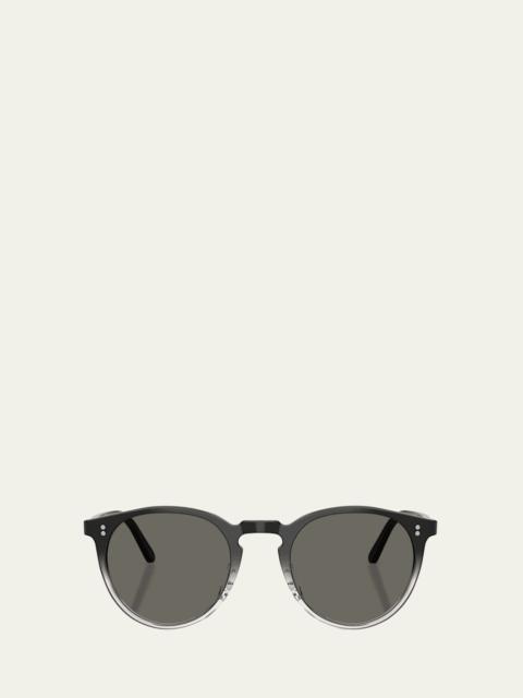 Oliver Peoples O'Malley Acetate Round Sunglasses