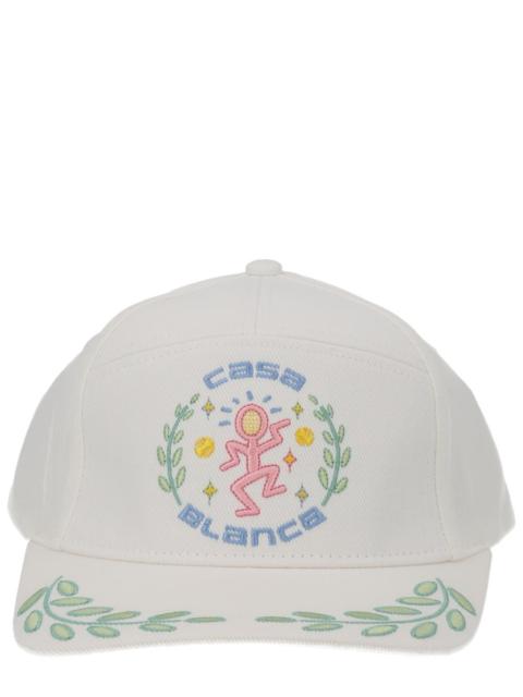 CASABLANCA COTTON DANCE JOY BASEBALL HAT