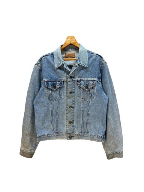 Levi's Vtg Levis 70606 Denim Jacket Orange Tab Type 3 #A61-1396