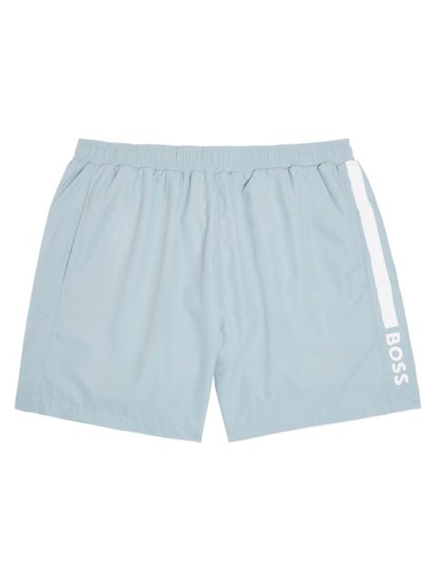 BOSS Boss Logo-print Shell Swim Shorts