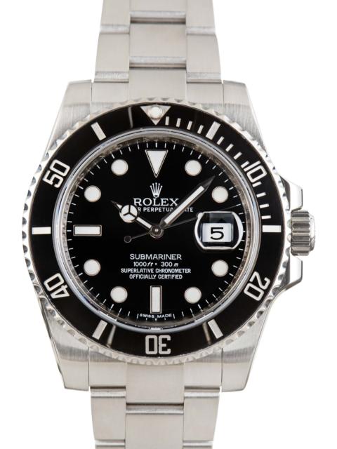 ROLEX Pre-owned Rolex Submariner Ref 116610 Stainless Steel