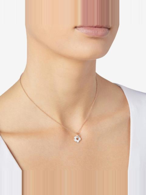 DoDo ROSE GOLD & ENAMEL FLOWER CHARM