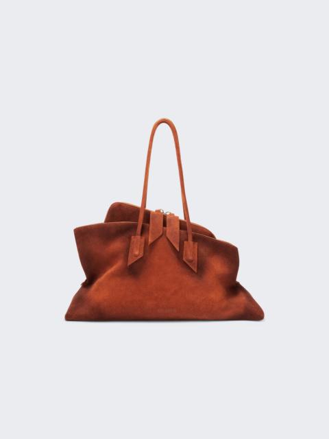 'la Passeggiata Medium' Top Handle Tote Light Chocolate Brown
