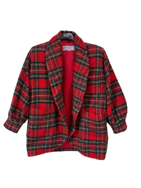 SAINT LAURENT Vintage YSL Diffusion Femmes Buttonless Wool Double Pocket