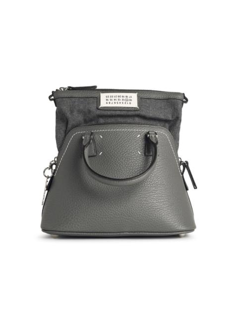 Maison Margiela Maison Margiela '5Ac' Mini Bag In Pebble Grey Leather Women