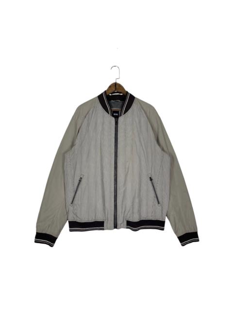 Other Designers Hugo Boss Zip Up Bomber Jacket