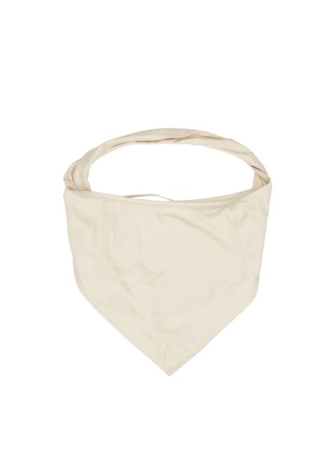 Lemaire White Small Scarf Bag