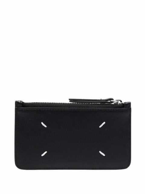 Maison Martin Margiela Men Portafoglio Four Stitches Con Zip