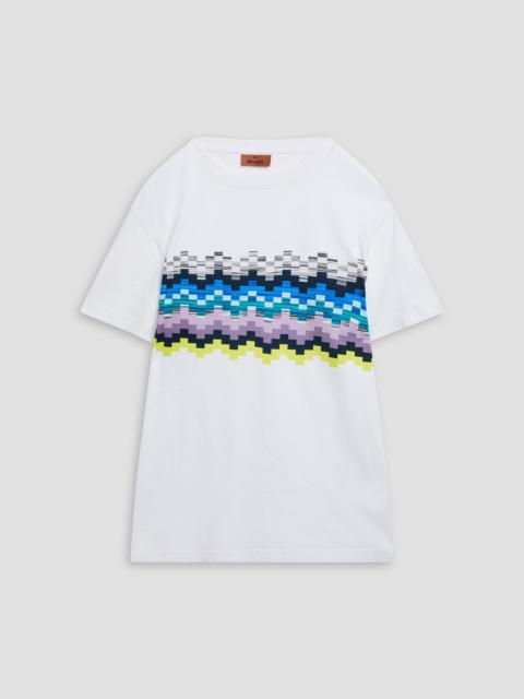 Missoni Printed cotton-jersey T-shirt