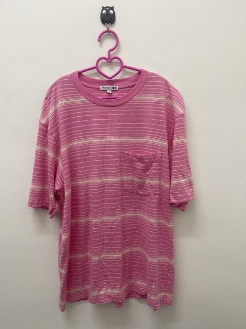 Other Designers Rare JW ANDERSON X Uniqlo Striped Single Pocket Tee