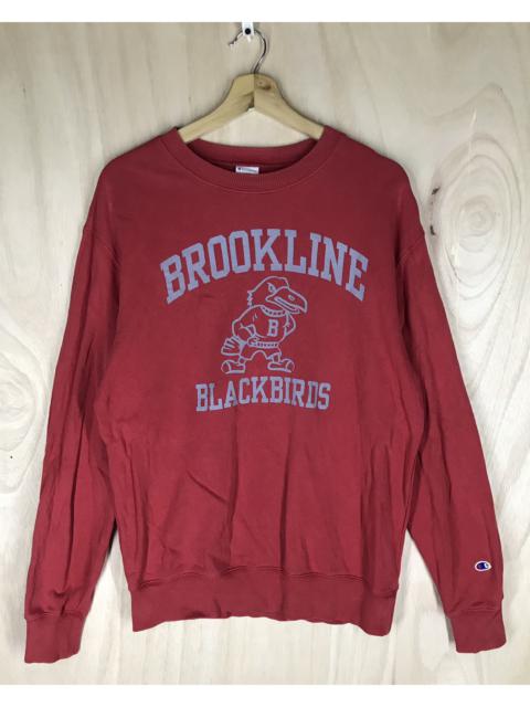 Other Designers Vintage - Vintage Champion X Brookline Blackbirds Sweatshirts