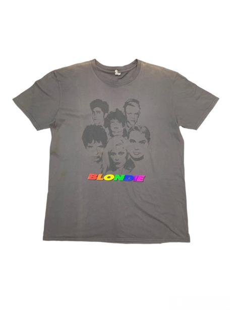 Other Designers Band Tees - Thrashed Faded Band Blondie Tour Tshirt