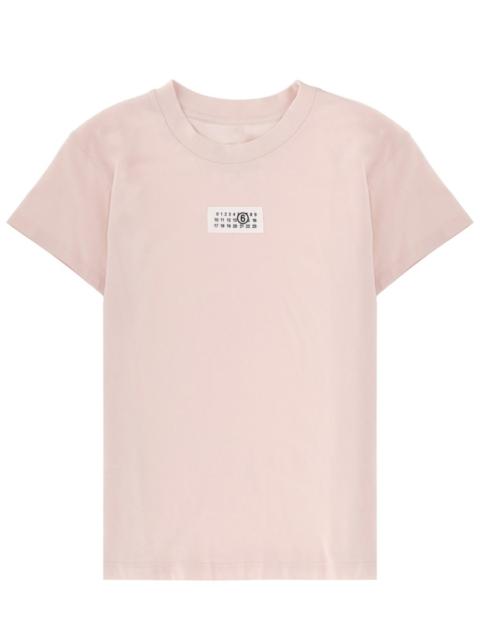 MM6 Maison Margiela COTTON T-SHIRT WITH LOGO