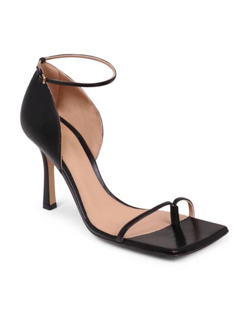 Bottega Veneta STRETCH ANKLE STRAP 90MM HEEL | BLACK