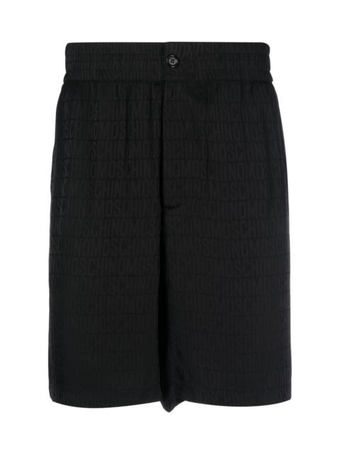 Moschino ALL-OVER LOGO PRINT SHORTS