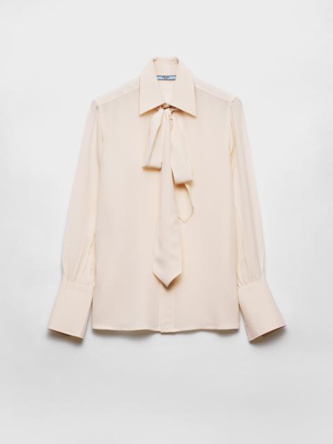 Prada Old marocain shirt