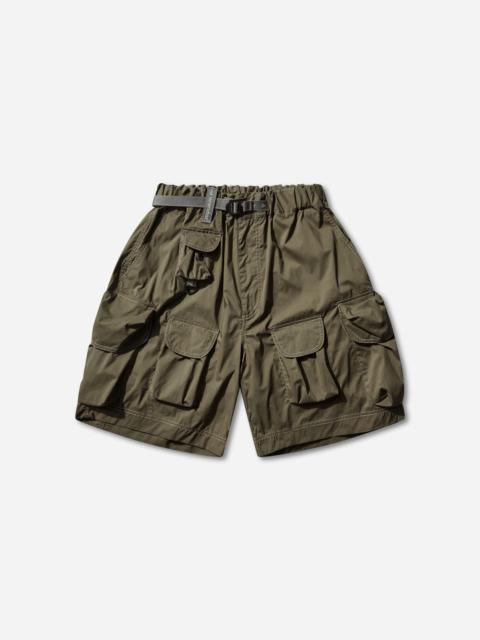 and Wander Men's Multi Pocket Shorts Khaki