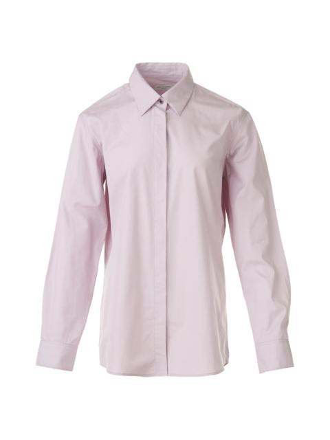 Dries Van Noten Lightweight Piece Dyed Cotton Shirt